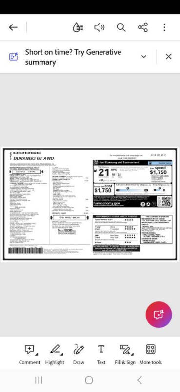 2017 Dodge Durango GT