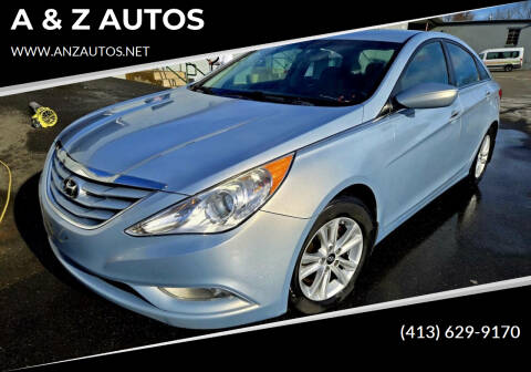 2013 Hyundai Sonata for sale at A & Z AUTOS in Westfield MA