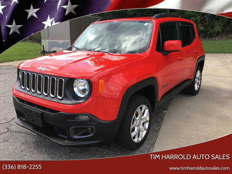 2016 Jeep Renegade for sale at Tim Harrold Auto Sales in Wilkesboro NC