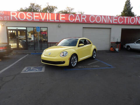 2013 Volkswagen Beetle for sale at ROSEVILLE CAR CONNECTION in Roseville CA
