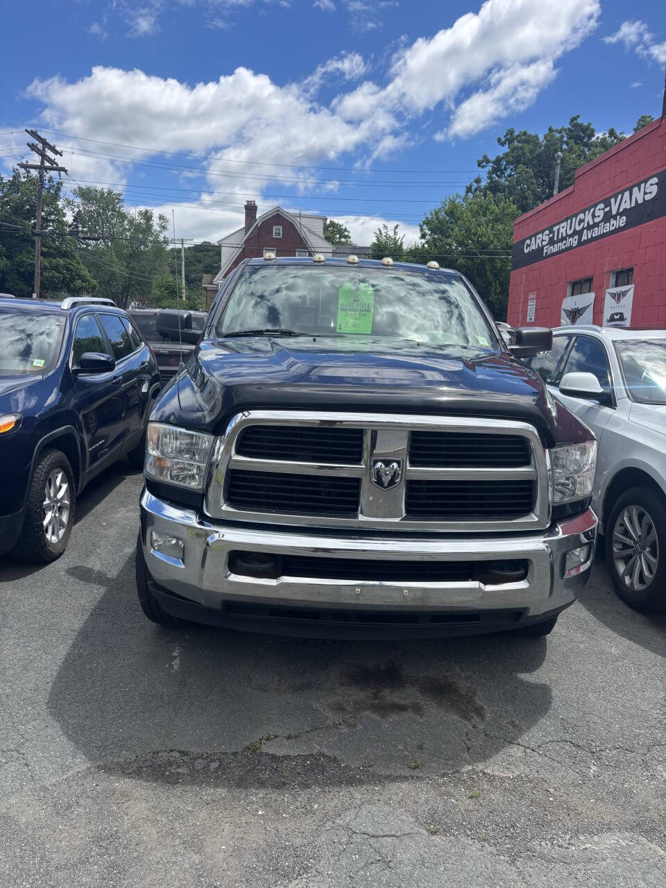 Blue 2012 Ram 2500 SLT 4x4 SLT 2dr Regular Cab 8 ft. LB Pickup 1
