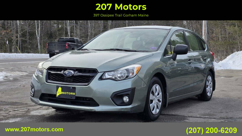 2014 Subaru Impreza for sale at 207 Motors in Gorham ME