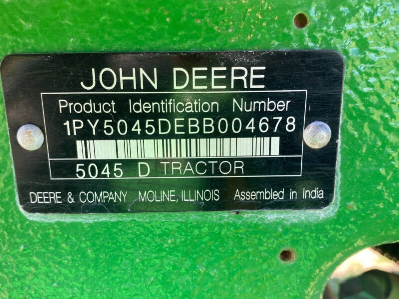 2012 John Deere 5045D