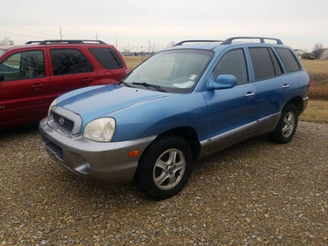 2004 Hyundai Santa Fe for sale at CALDERONE CAR & TRUCK in Whiteland IN