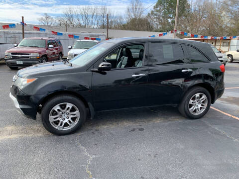 2009 Acura MDX for sale at A-1 Auto Sales in Anderson SC