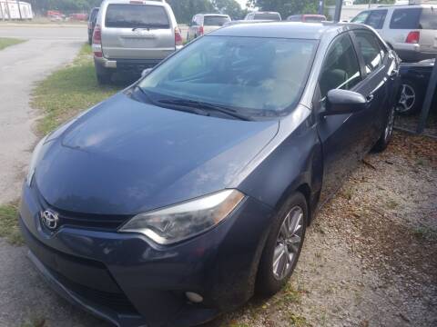 2014 Toyota Corolla for sale at Wally's Cars ,LLC. in Morehead City NC