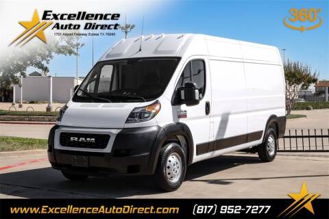 2021 RAM ProMaster Cargo for sale at Excellence Auto Direct in Euless TX
