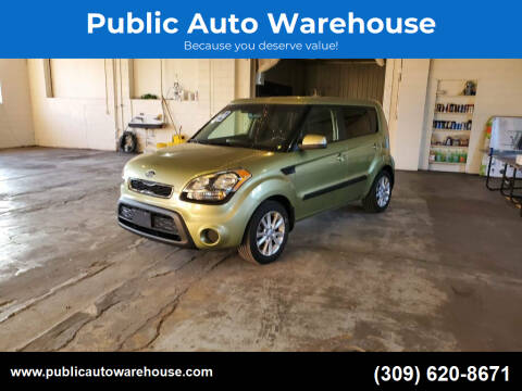 2012 Kia Soul for sale at Public Auto Warehouse in Pekin IL