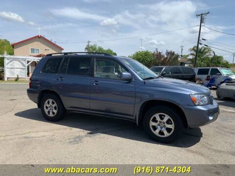 2005 Toyota Highlander for sale at About New Auto Sales in Lincoln CA
