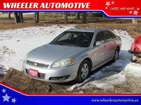 2010 Chevrolet Impala for sale at WHEELER AUTOMOTIVE in Fort Calhoun NE