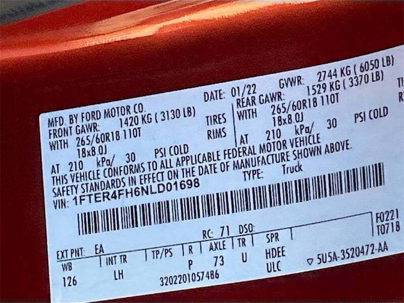 2022 Ford Ranger XLT