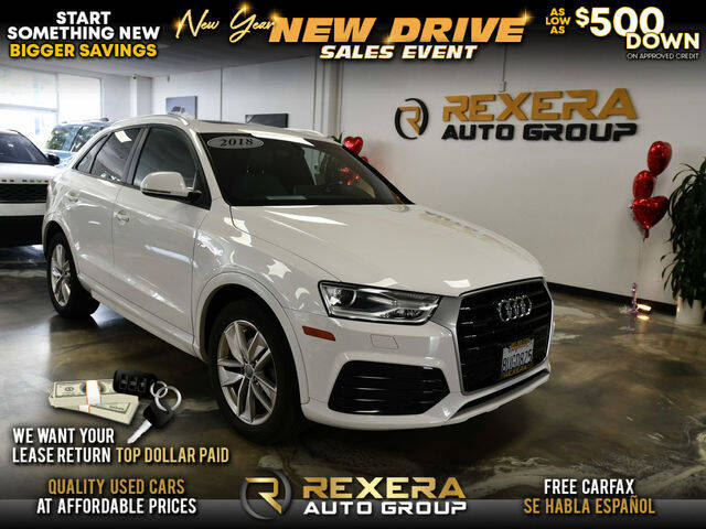 2018 Audi Q3 For Sale In Fontana CA Carsforsale