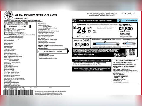 2019 Alfa Romeo Stelvio