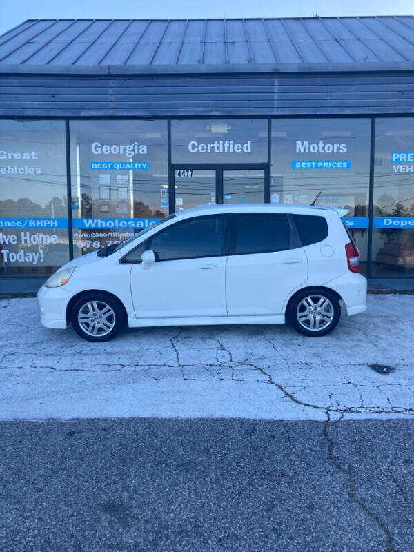 2007 Honda Fit for sale at Georgia Certified Motors in Stockbridge GA