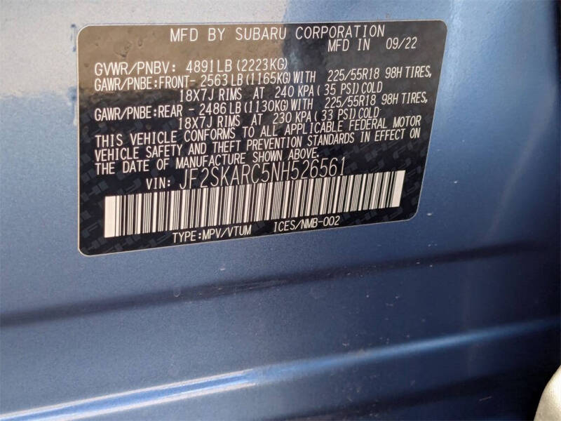 2022 Subaru Forester Touring