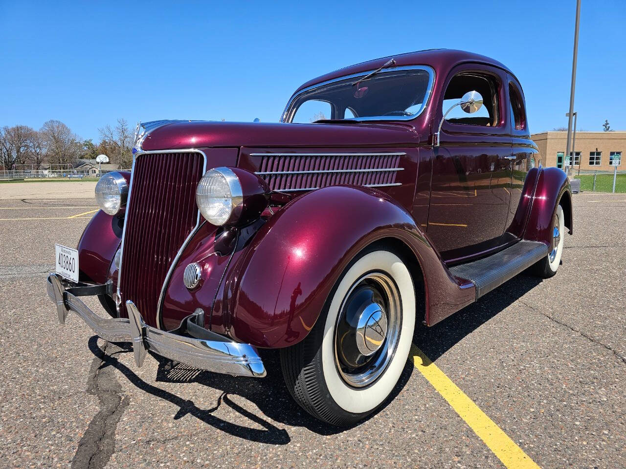1936 Ford 68 5 Window Coupe 401