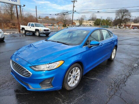 2020 Ford Fusion for sale at MATHEWS FORD in Marion OH