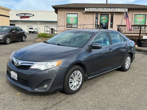 2013 Toyota Camry for sale at Deruelle's Auto Sales in Shingle Springs CA