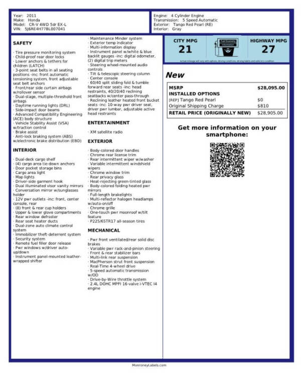 2011 Honda CR-V EX-L