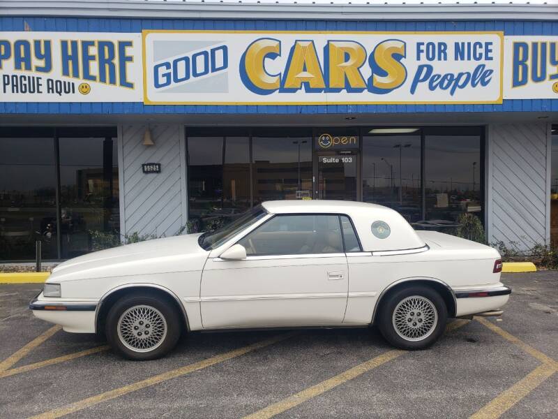 1990 Chrysler TC for sale at Good Cars 4 Nice People in Omaha NE