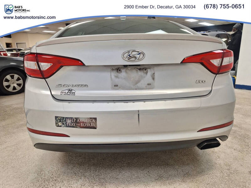 2015 Hyundai Sonata Eco
