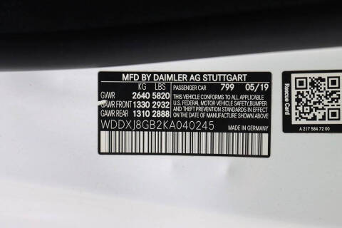 2019 Mercedes-Benz S-Class S 560 4MATIC