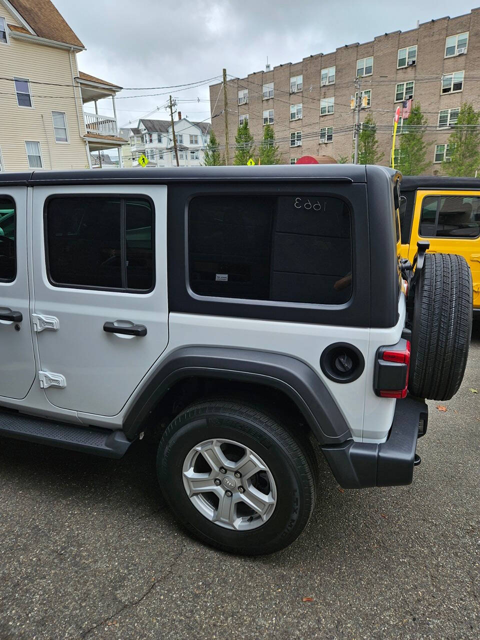 2019 Jeep Wrangler Unlimited for sale at RENOS AUTO SALES LLC in Waterbury, CT