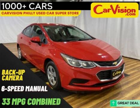 2017 Chevrolet Cruze for sale at Car Vision Mitsubishi Norristown in Norristown PA