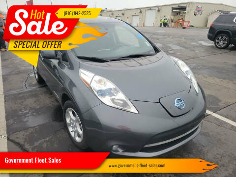 2013 Nissan LEAF for sale at Government Fleet Sales in Kansas City MO