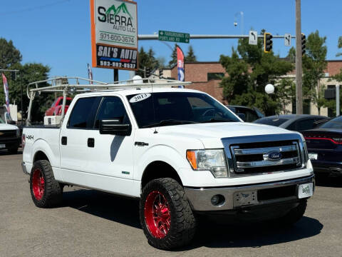 2013 Ford F-150 for sale at SIERRA AUTO LLC in Salem OR