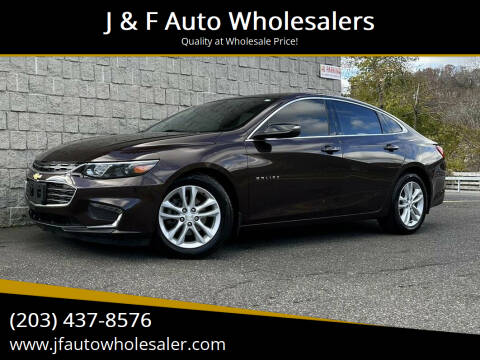2016 Chevrolet Malibu for sale at J & F Auto Wholesalers in Waterbury CT