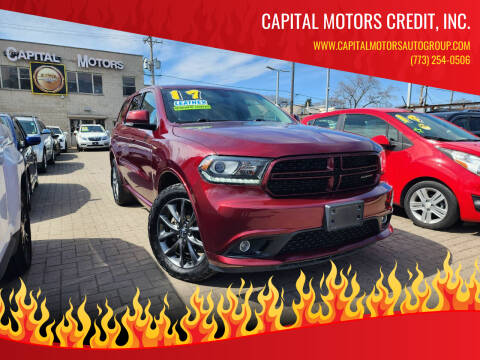 2017 Dodge Durango for sale at Capital Motors Credit, Inc. in Chicago IL