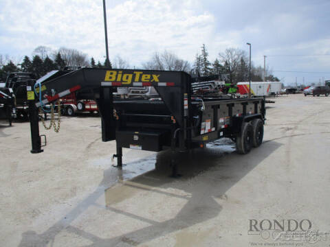 2022 Big Tex Gooseneck Dump 14GX-14BK6SIRPD for sale at Rondo Truck & Trailer in Sycamore IL