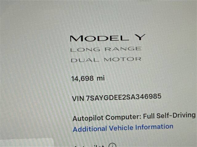 2025 Tesla Model Y Long Range