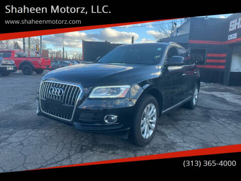 2017 Audi Q5 for sale at Shaheen Motorz, LLC. in Detroit MI