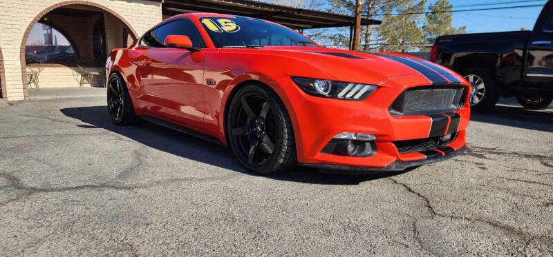 2015 Ford Mustang for sale at FRANCIA MOTORS in El Paso TX