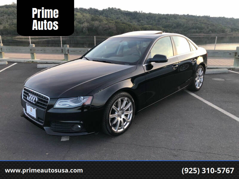 2011 Audi A4 for sale at Prime Autos in Lafayette CA