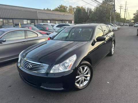 2009 Infiniti G37 Sedan for sale at Giordano Auto Sales in Hasbrouck Heights NJ