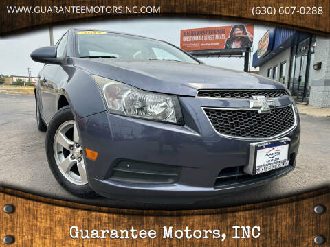 2014 Chevrolet Cruze for sale at Guarantee Motors,  INC - Guarantee Motors, INC in Villa Park IL