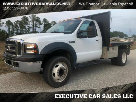2006 Ford F-550 Super Duty for sale at EXECUTIVE CAR SALES LLC in North Fort Myers FL