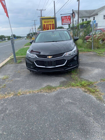 2017 Chevrolet Cruze for sale at Scott's Auto Mart in Dundalk MD