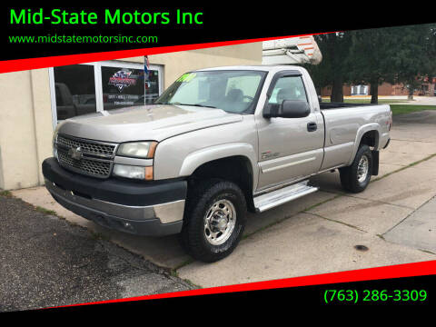 2005 Chevrolet Silverado 2500HD for sale at Mid-State Motors Inc in Rockford MN