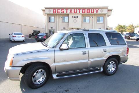 2002 Cadillac Escalade for sale at Best Auto Buy in Las Vegas NV