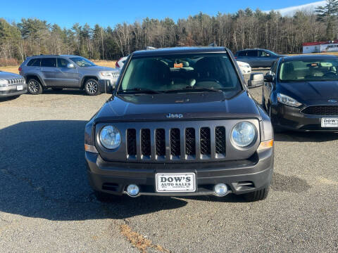 2016 Jeep Patriot for sale at DOW'S AUTO SALES in Palmyra ME