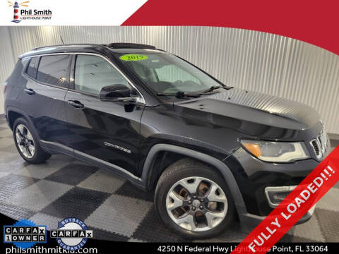 2019 Jeep Compass for sale at PHIL SMITH AUTOMOTIVE GROUP - Phil Smith Kia in Lighthouse Point FL