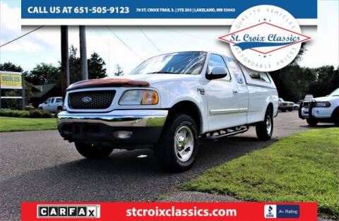 2001 Ford F-150 for sale at St. Croix Classics in Lakeland MN