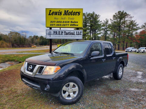 2012 Nissan Frontier for sale at Lewis Motors LLC in Deridder LA