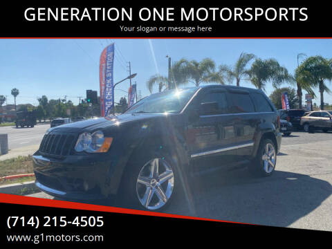 2008 Jeep Grand Cherokee for sale at GENERATION ONE MOTORSPORTS in La Habra CA