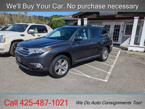 2012 Toyota Highlander for sale at Platinum Autos in Woodinville WA