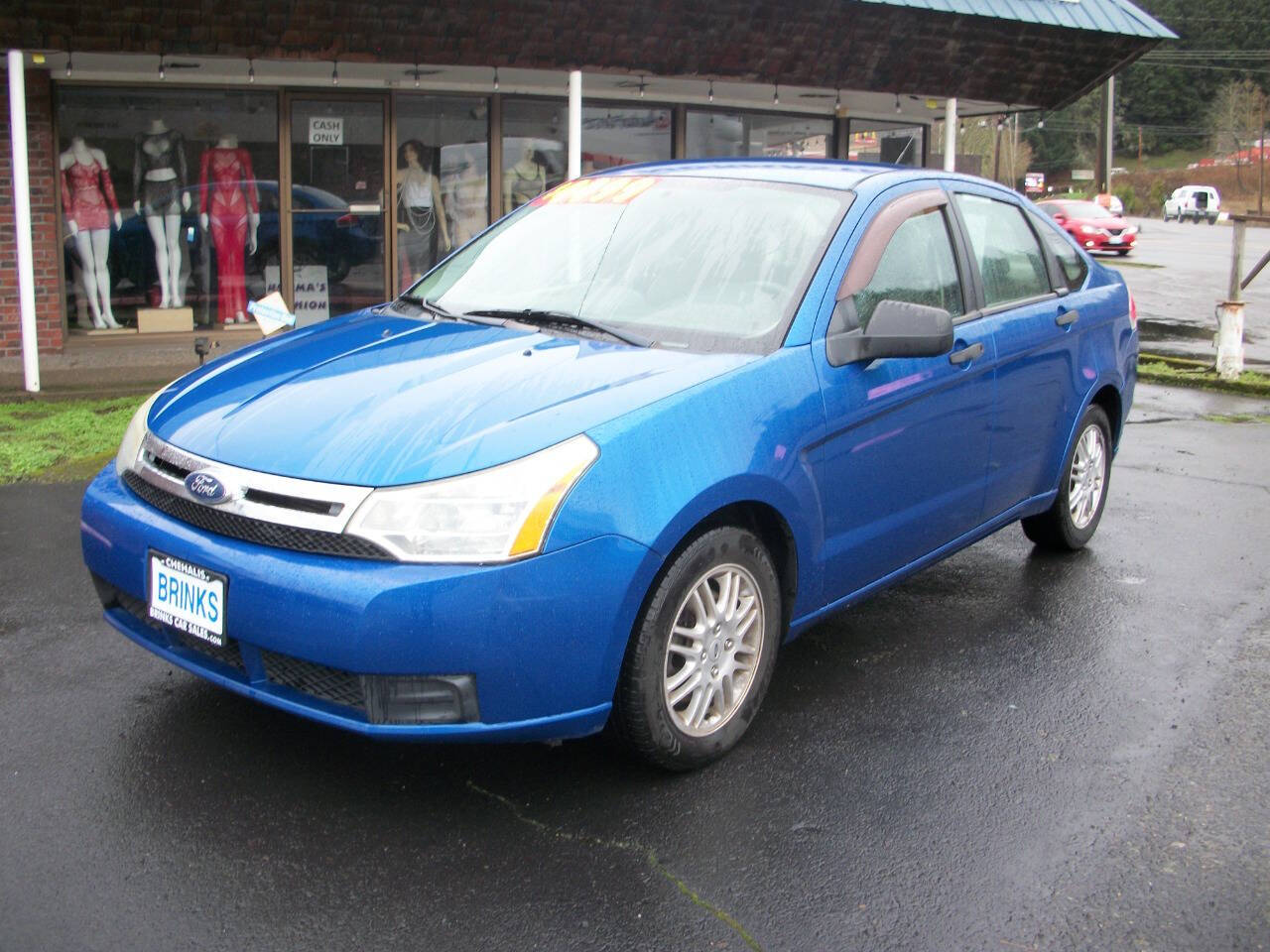 Blue 2011 Ford Focus SE SE 4dr Sedan 1